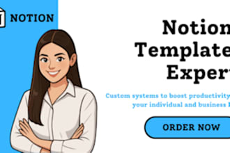 customise notion template notion dashboard website notion consultant expert