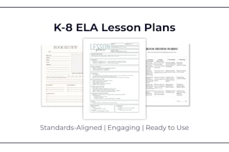 create engaging ela lesson plans aligned to standards