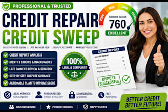 professionally audit your credit report disputes letter to bureaus for booster