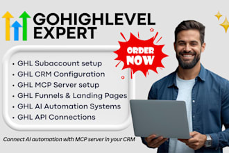 setup your ghl subaccount, ghl CRM, ghl mcp server, ghl ai agent, ghl automation