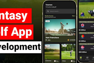 develop golf app, golf course locator app, golf booking app
