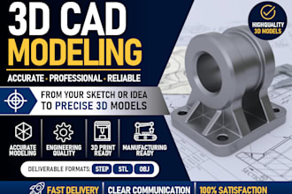 do 3d cad modeling