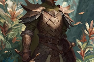 dnd, fantasy character and dnd character