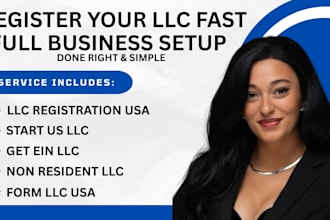 register your US llc, get ein and guide non US residents step by step