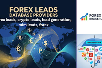 provide targeted forex, crypto and investor leads b2b mlm leads