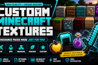 elevate your minecraft texture packs and resource packs for java, bedrock