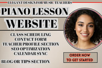 piano lesson website music teacher website piano teacher website music school