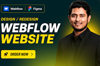 do webflow design and development in figma and webflow