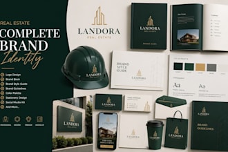 design logo, visual identity, corporate brand kit, brandbook, brand guidelines