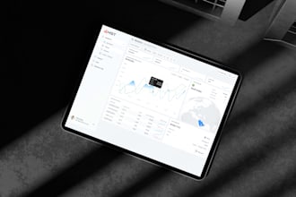 design saas and fintech UI in figma
