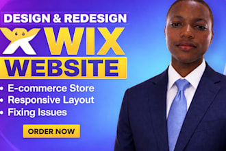 wix website design, wix website redesign, and professional wix web development