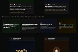ai social media content packages for instagram and facebook