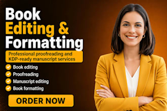 do manuscript editing, proofreading, book memoir editing and book formatting