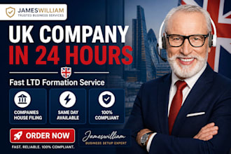 register UK company within 24 hours fast ltd formation express service now