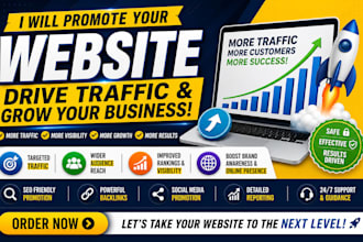 promote and advertise your website buisness or anything