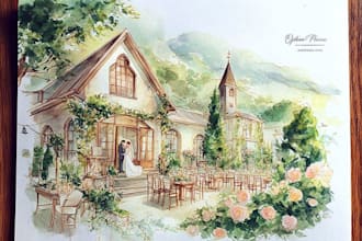 draw minimal wedding venues