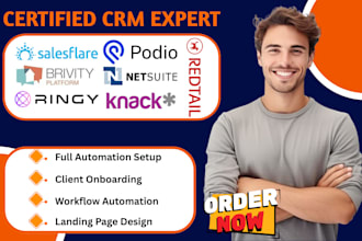 do salesflare podio brivity netsuite knack wrike ringy crm redtail integration