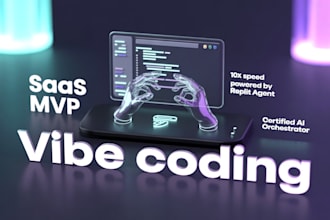 vibe code your ai saas mvp using replit agent
