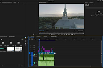 edit sermon clips, church videos, and social media content