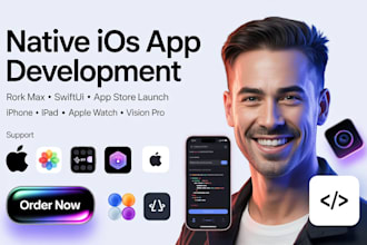 rork max native swift ios app development iphone ipad apple watch store launch