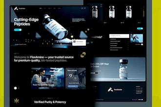 fda compliant  peptide store, sarms, and supplement website on woocommerce