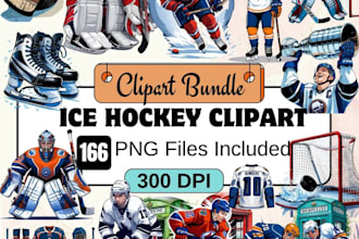 do creative sports ice skates and hockey kids logo
