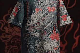 create stunning japanese style tattoo t shirt design