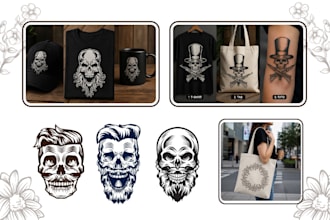 create vintage engraving style vector