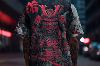 design japanese traditional tattoo style t shirt designs