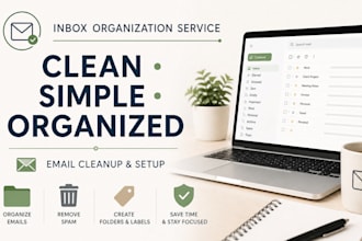 organize and clean up your inbox and emails