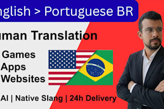 provide native brazilian portuguese translation