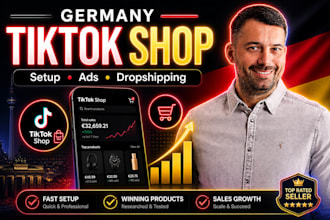 setup germany tiktok shop germany tiktok ads manage germany tiktok shop dropship