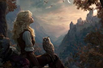 create fantasy character monster humanoid dnd or similar