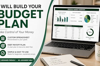 create a personalized budget and financial plan tailored to you