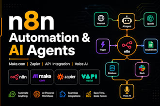 build n8n automation n8n ai agent workflow automation zapier make com vapi ai