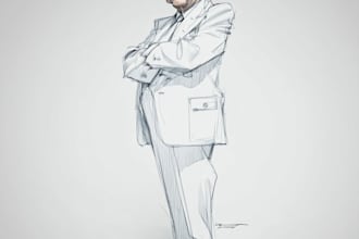 design an political or satirical cartoon