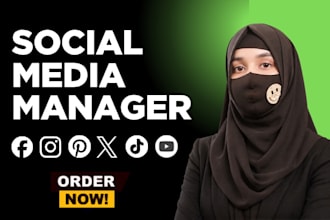 be your social media mgr org growth content creation