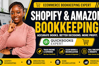 do shopify and ecommerce bookkeeping in quickbooks