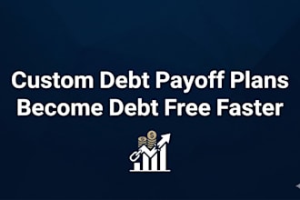 create a custom debt payoff plan tailored to your situation