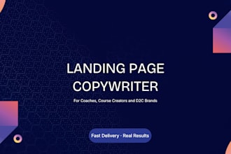 write a high converting landing page for your online course or coaching offer
