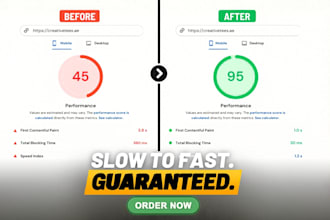 optimize wordpress speed and fix core web vitals for google