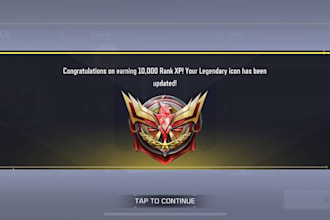 help you reach legendary in 1 day in codm