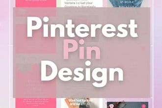 pinterest pin design for your brand in 24 hours