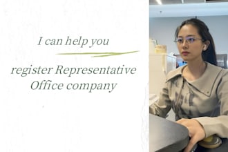 register china representative office for you