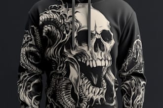 graphic tshirt design and hoodie design