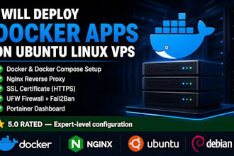 deploy docker apps on ubuntu linux vps