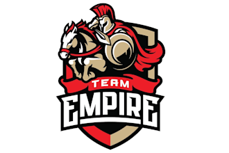 design high quality warrior sword mascot logo with express delivery