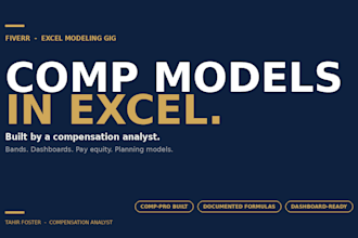build custom excel models