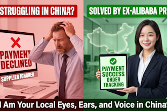 be your expert china business assistant and agent