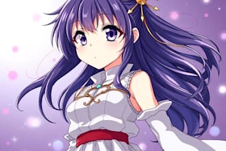 do a anime character